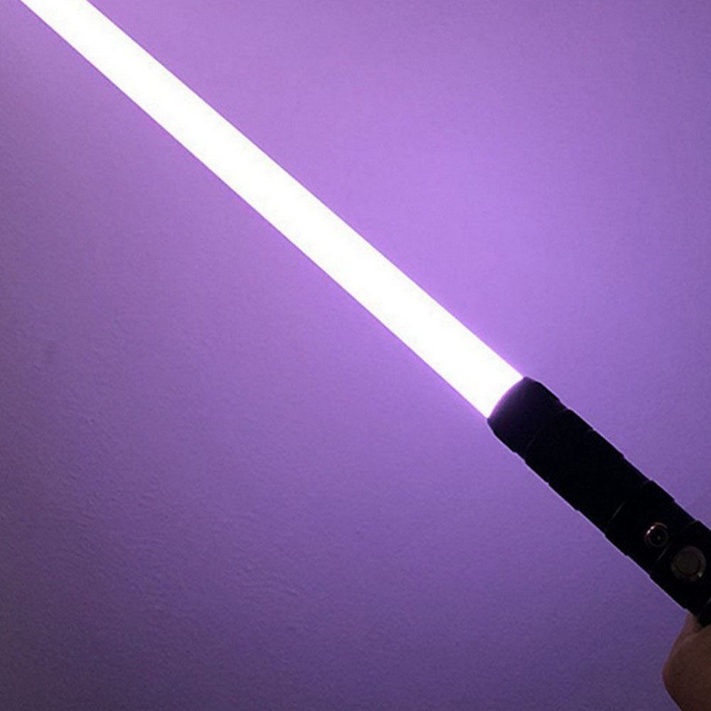 RGB Light Up Laser Sword Toy Motion Sensitive Sound Effects Light Up Saber