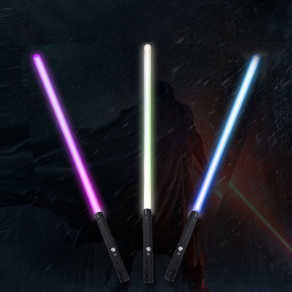 RGB Light Up Laser Sword Toy Motion Sensitive Sound Effects Light Up Saber