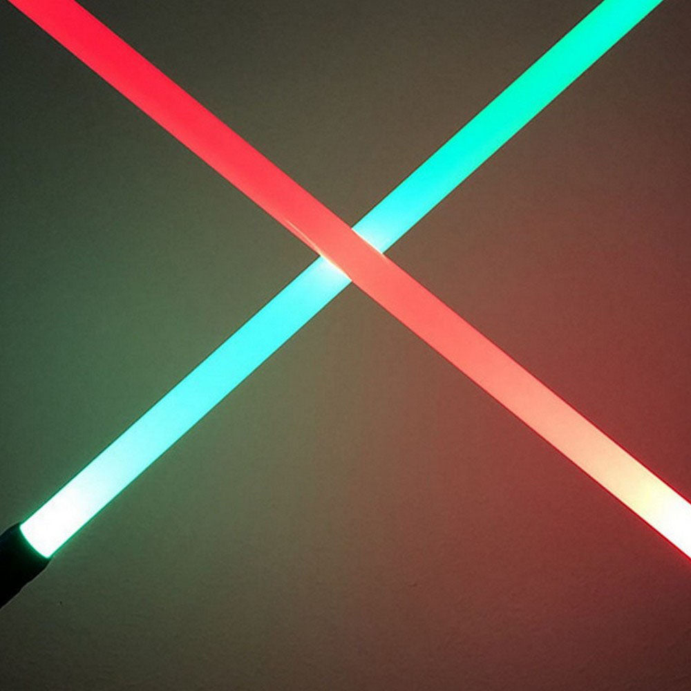 RGB Light Up Laser Sword Toy Motion Sensitive Sound Effects Light Up Saber