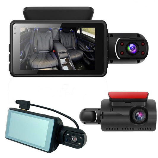 1080P HD Car Dual Lens Camera Dash Cam Front and Rear Video Recorder Camera