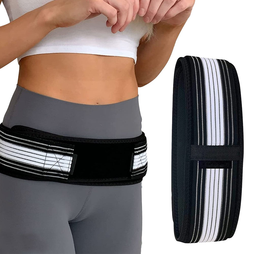 1 X Sacroiliac Joint Belt Postpartum Pelvic Belt Hip Lower Back Support Brace