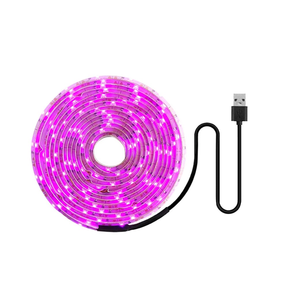 1 Meter Full Spectrum LED Plant Grow Light Strip USB Indoor Plant Grow Lamp