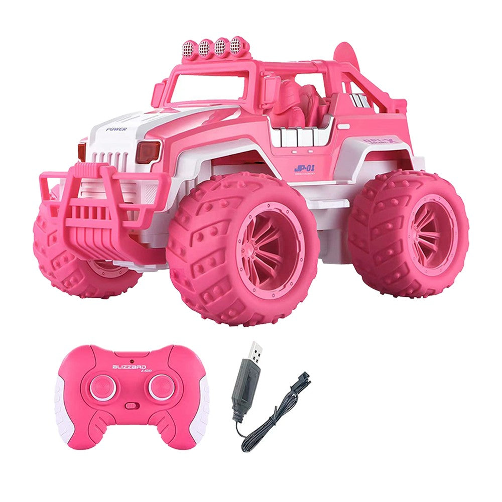 Pink RC Cars Kids Remote Control Toys Car 2.4 GHz Off Road Monster RC Trucks