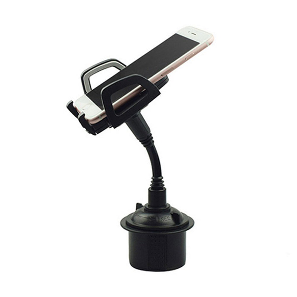 Adjustable Car Cup Holder Mount Gooseneck Phone Holder Bottle Rack Phone Stand