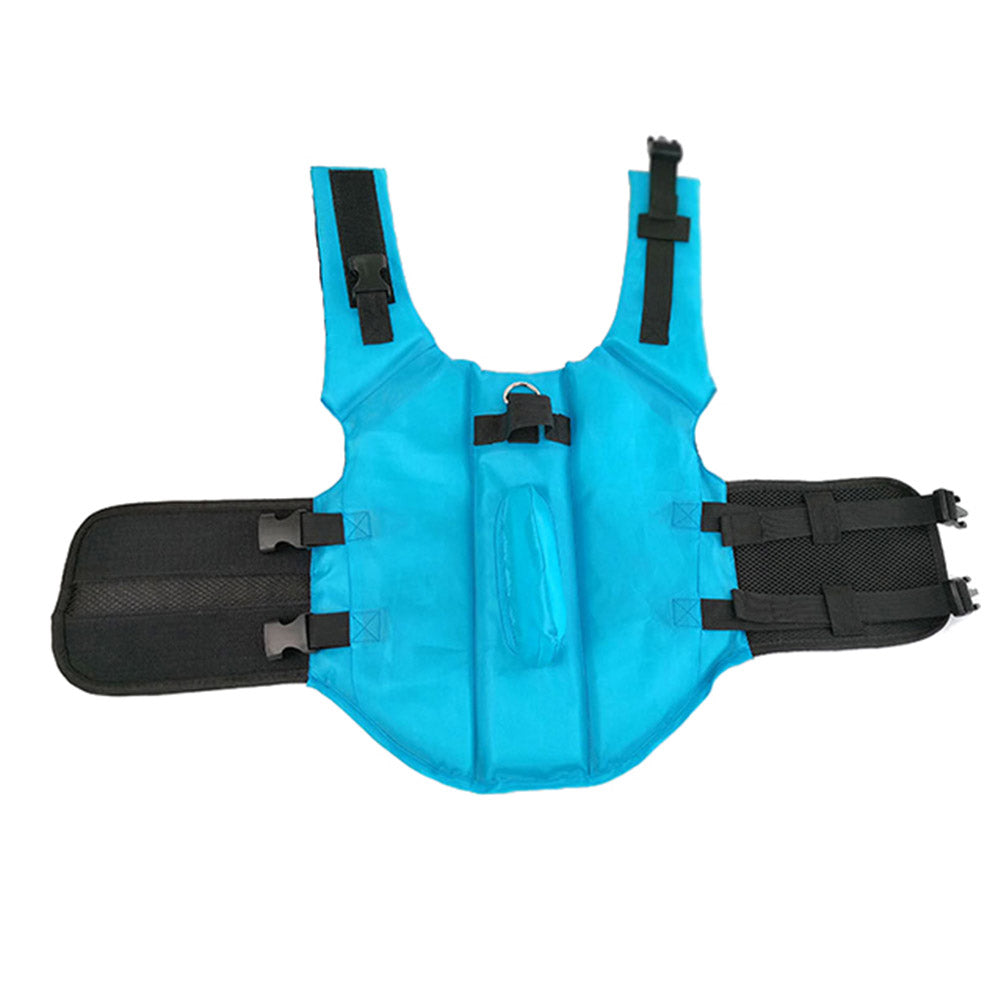 XL Size Blue Shark Fin Dog Life Jacket Vest