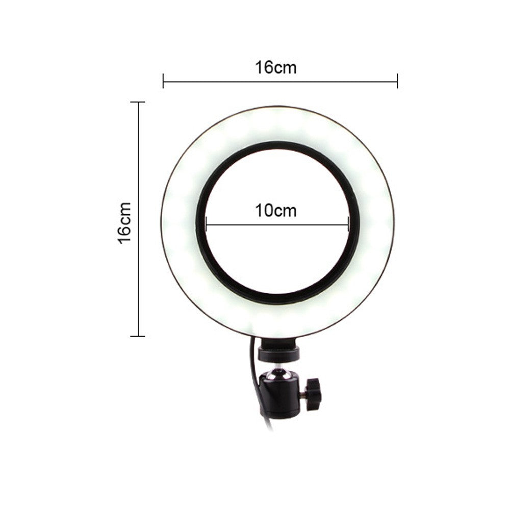 Makeup LED Ring Light with Tripod Stand and Cell Phone Holder