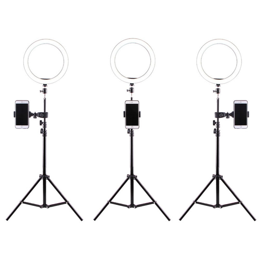 Makeup LED Ring Light with Tripod Stand and Cell Phone Holder