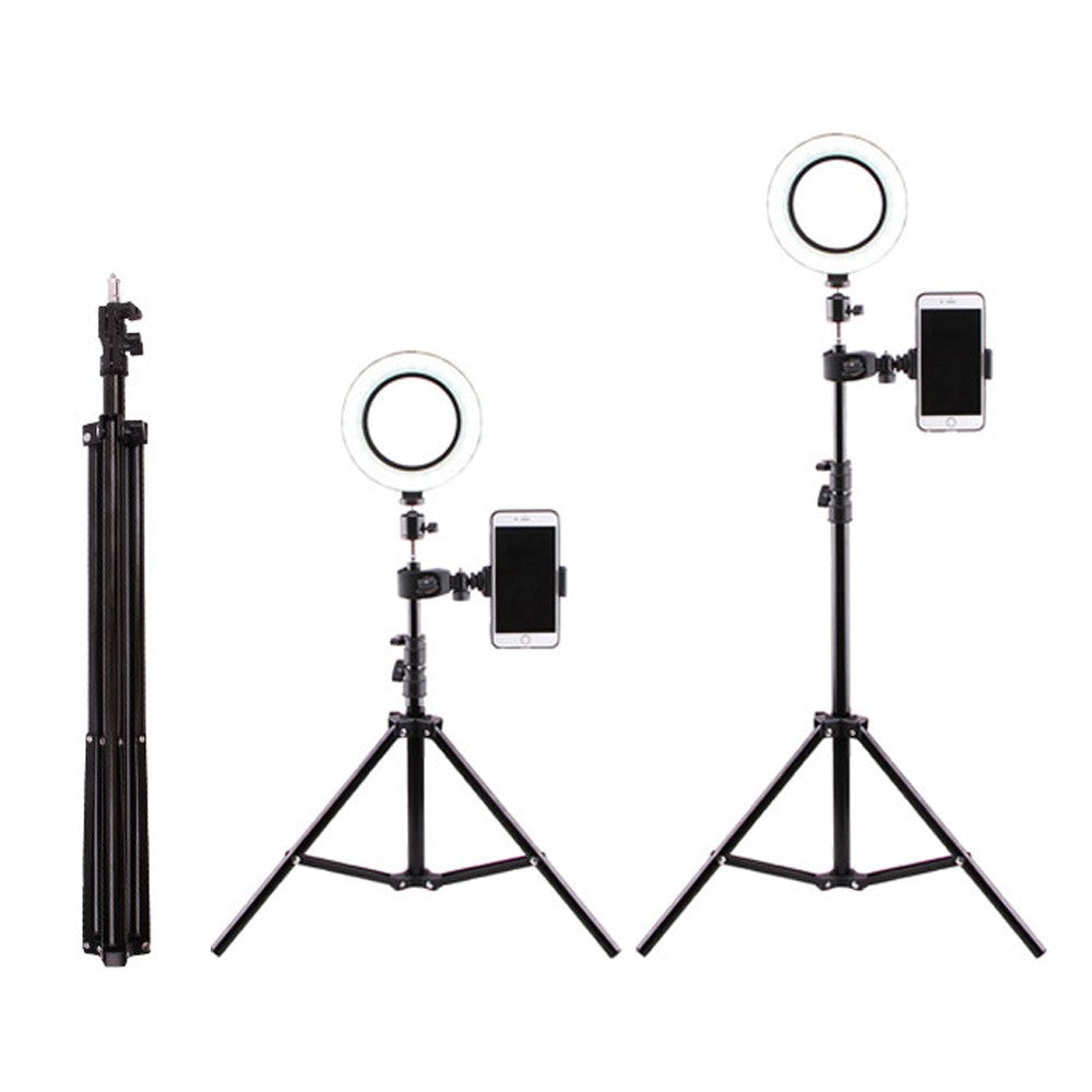 Makeup LED Ring Light with Tripod Stand and Cell Phone Holder