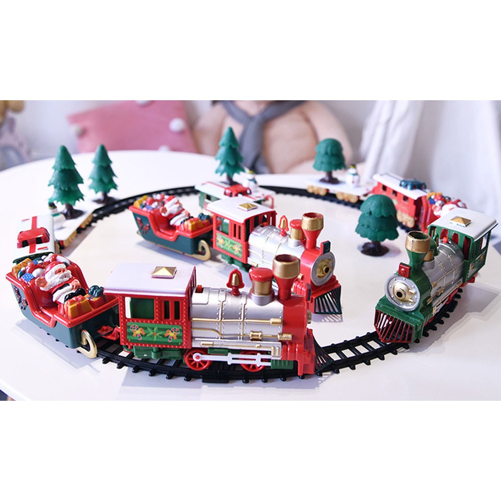 Kid Christmas Railway Tracks Toy Sets