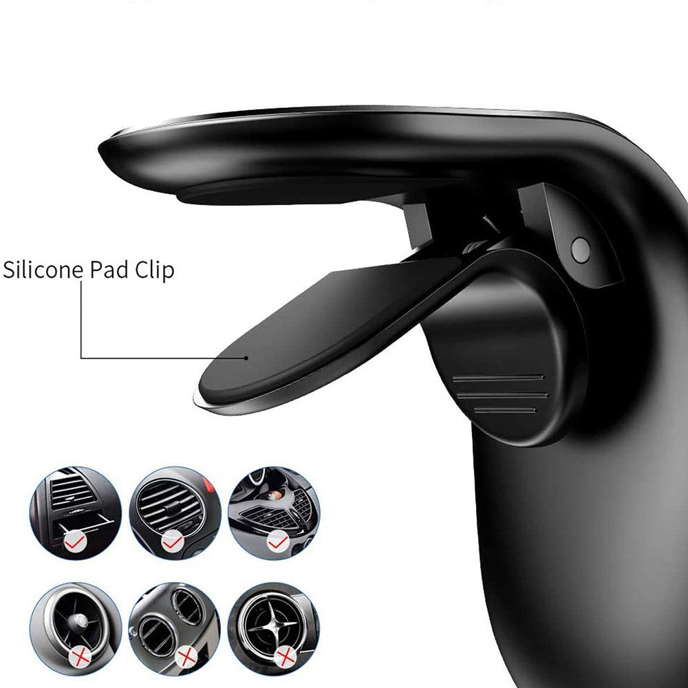 Universal Magnetic Car Phone Holder Clip Air Vent 360 Degrees Phone GPS Bracket