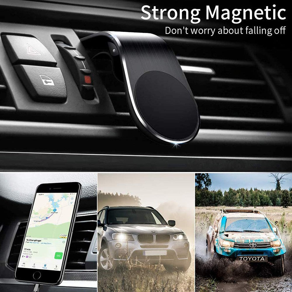 Universal Magnetic Car Phone Holder Clip Air Vent 360 Degrees Phone GPS Bracket