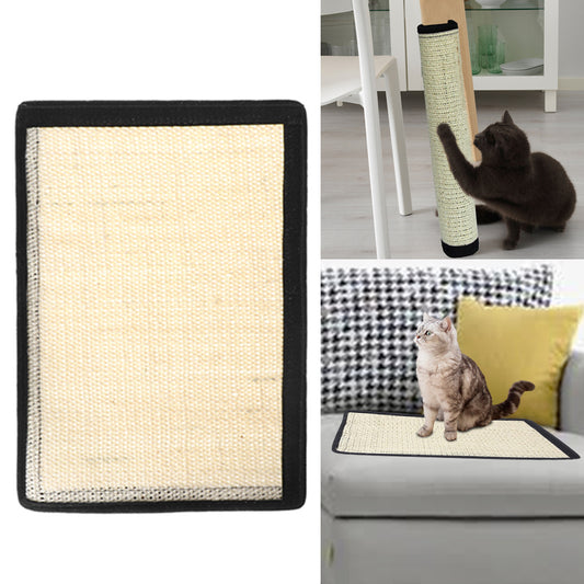 Large Size Cat Scratching Pad Durable Reusable Cat Scratching Wrap Table Leg Cover Chair Leg Protective Cover