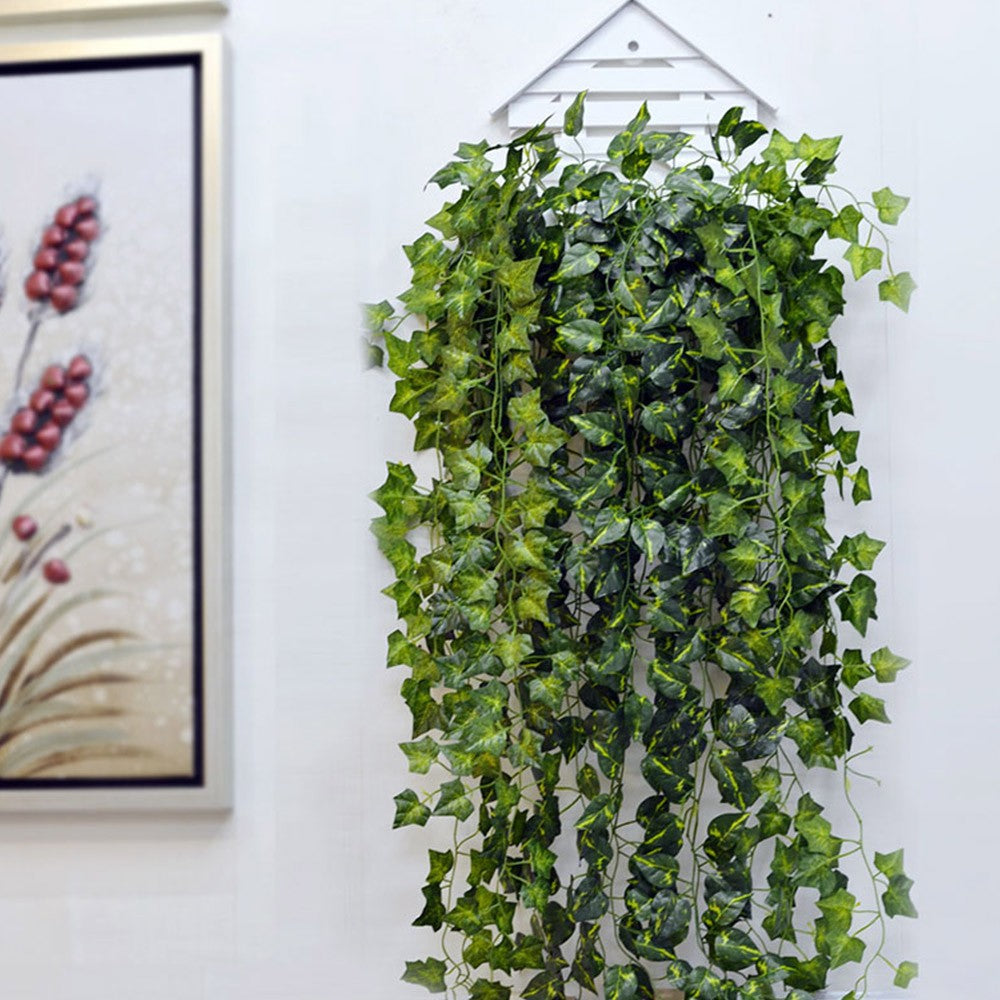 4Pcs Artificial Plants Ivy Vine Hanging Leaf Garland