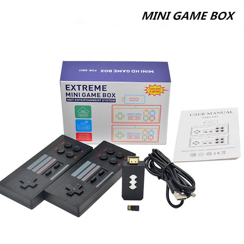 Wireless Game Console Build-in 818 Classic Games Retro Game Console HDMI Output Mini Game Box