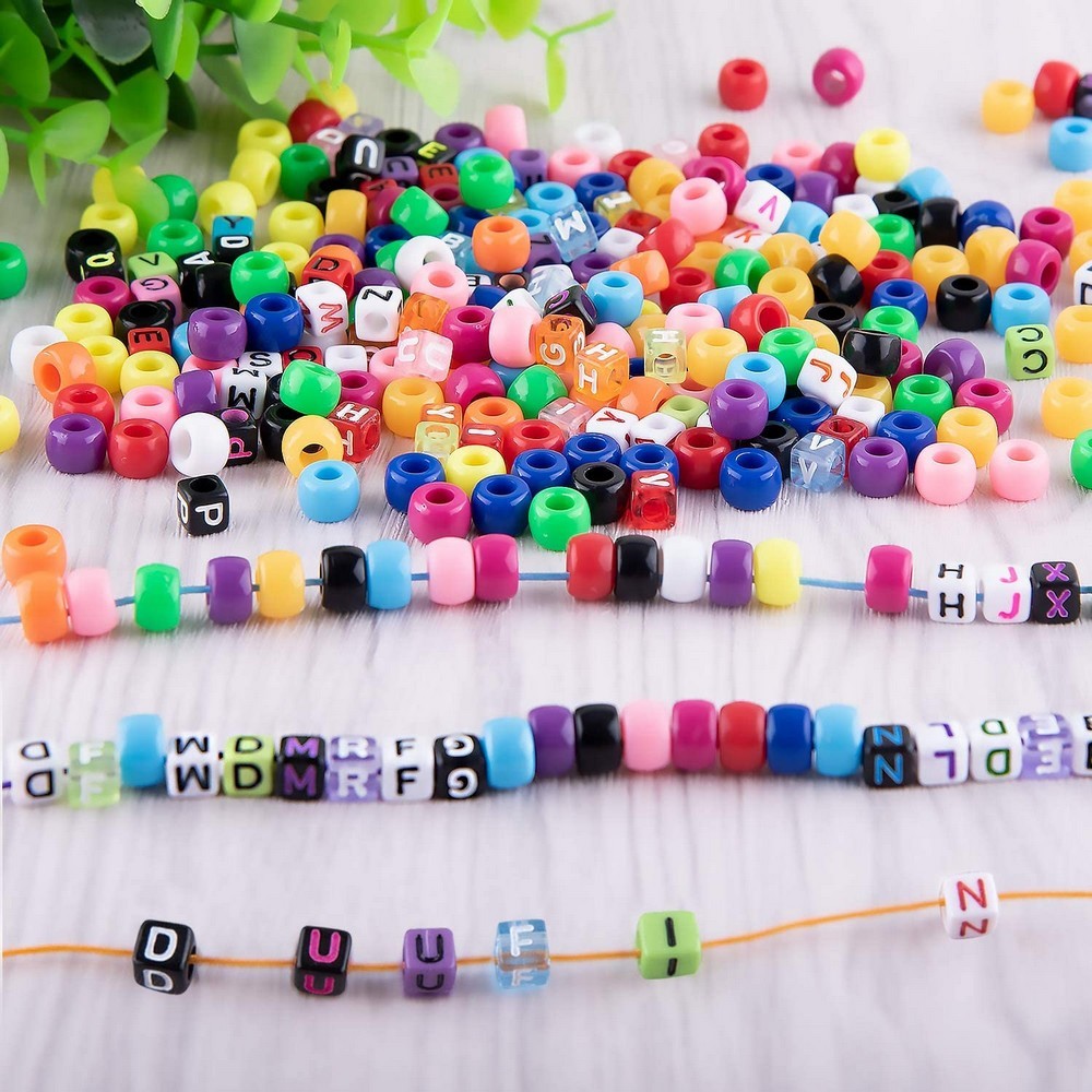 DIY Bracelet Making Kit Bracelet Making Beads Set DIY Bracelet Craft Handmade Craft Supplies Kids Toys