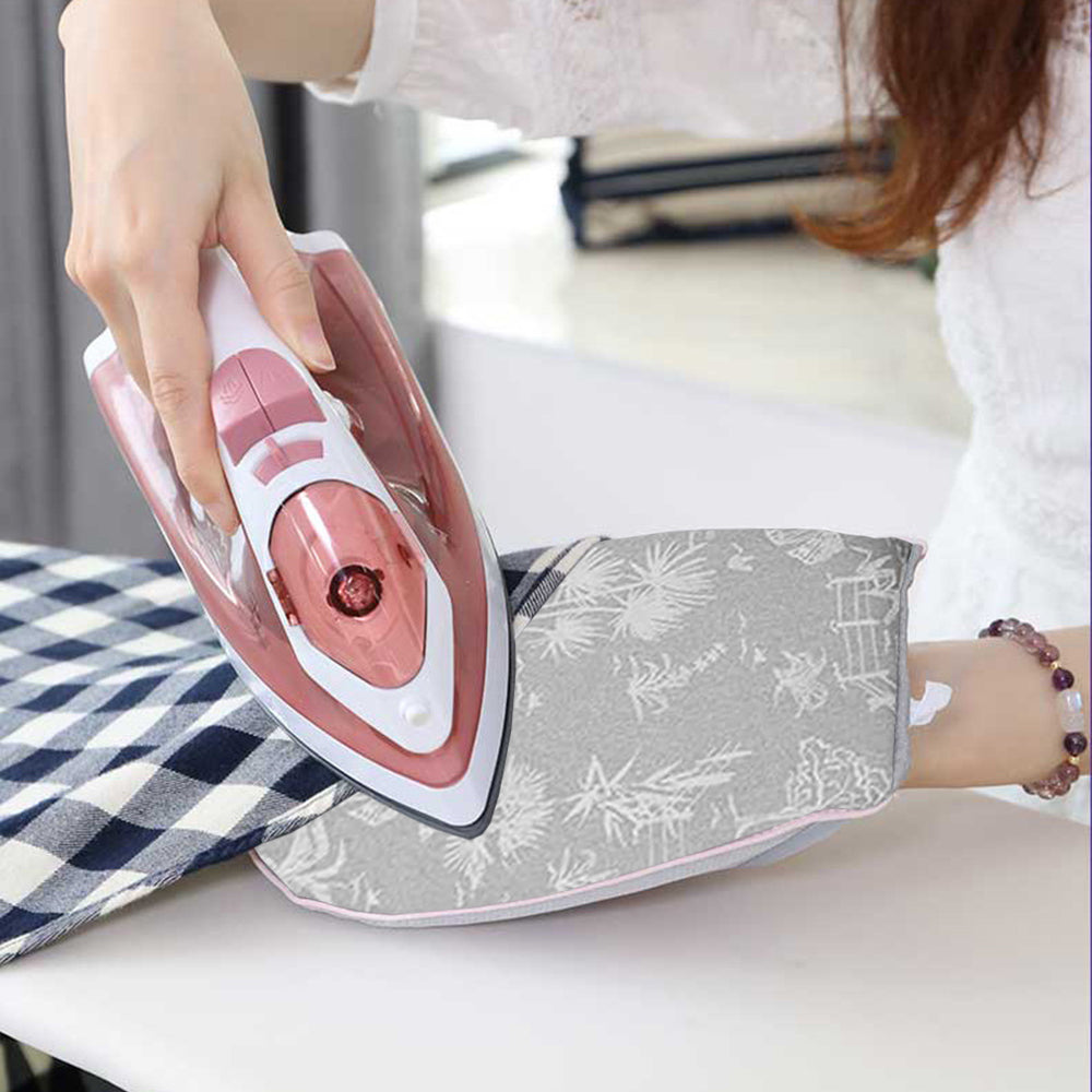 1 Pair Garment Steamer Ironing Gloves with Finger Loop Style A