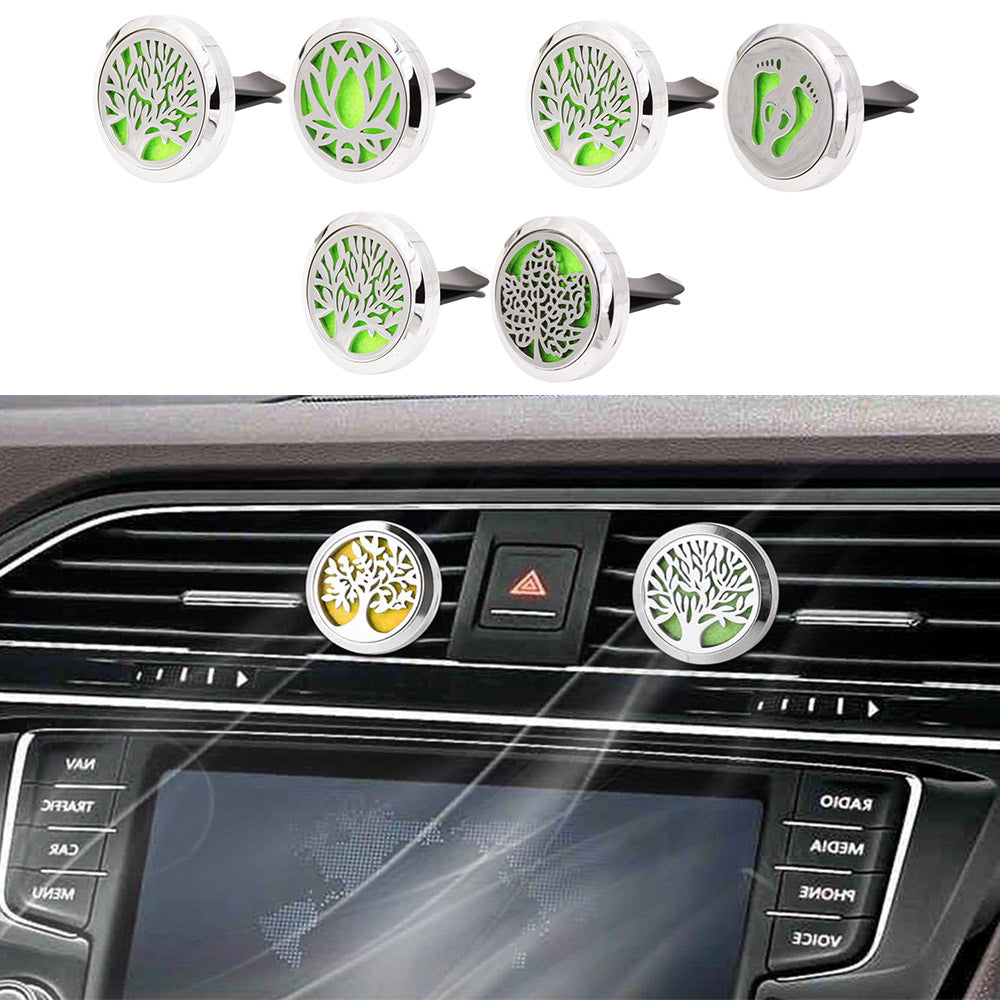 2X Car Accessories Car Vent Clip Air Freshener Essential Oil Diffusers