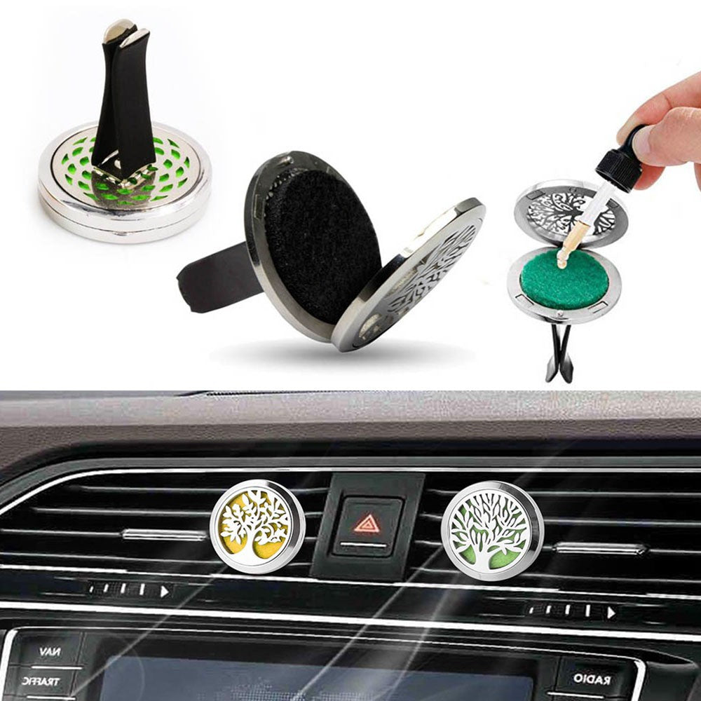 2X Car Accessories Car Vent Clip Air Freshener Essential Oil Diffusers