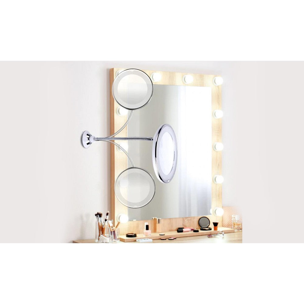 10X Magnifying Makeup Vanity Mirror with Light