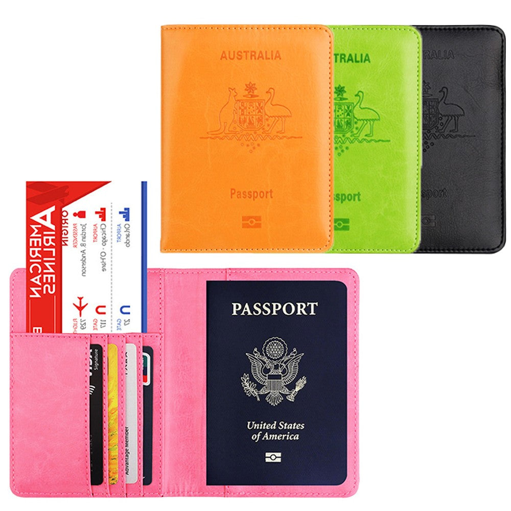 RFID Blocking Travel Passport Holder