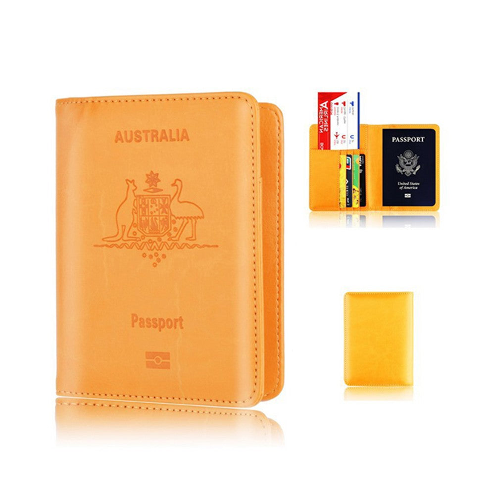 RFID Blocking Travel Passport Holder