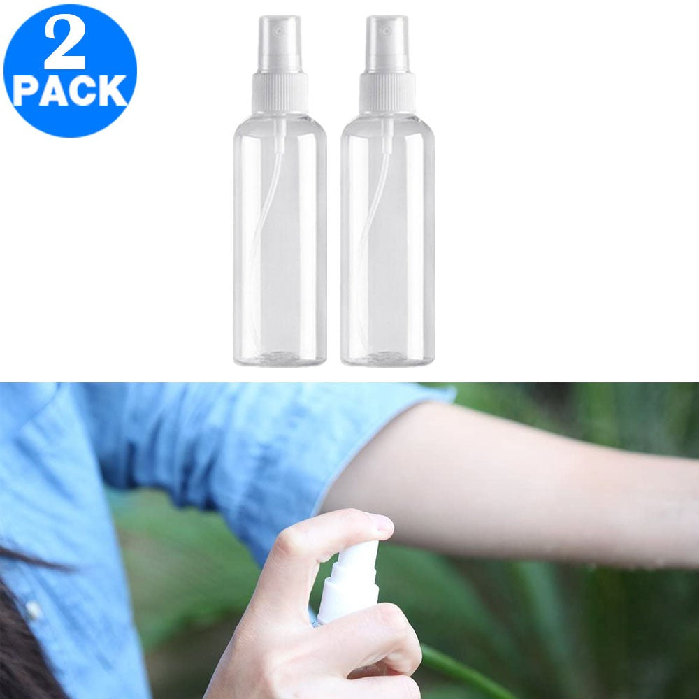 2 X 100ml Refillable Spray Bottles