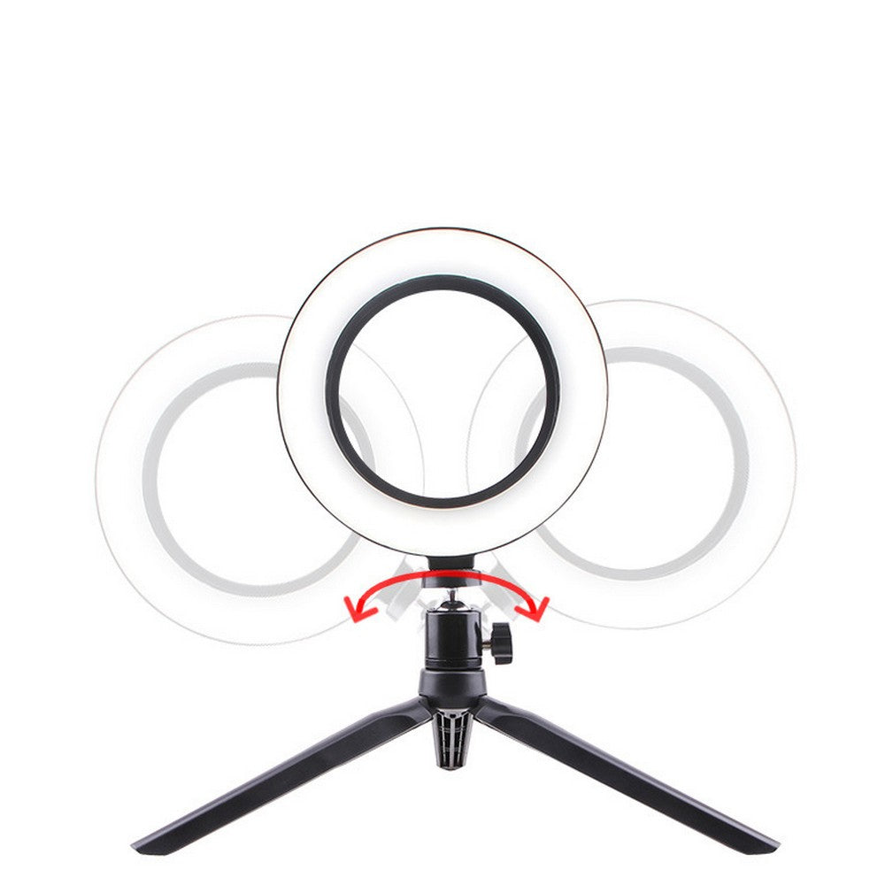 Adjustable Brightness LED Ring Light with Stand