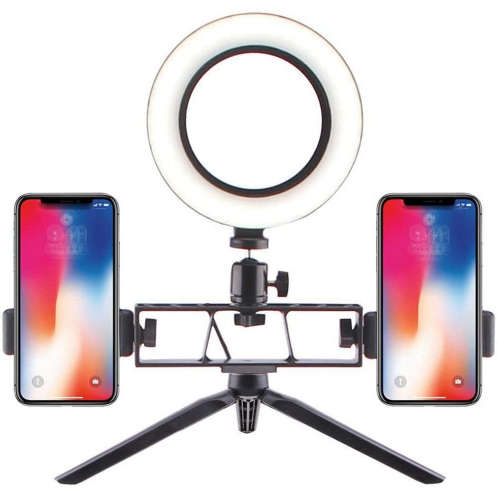 Adjustable Brightness LED Ring Light with Stand