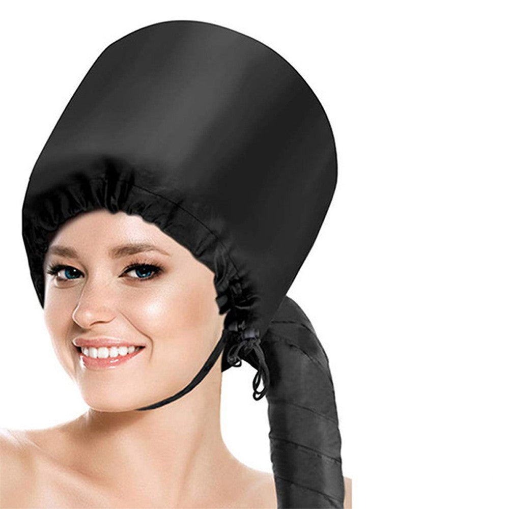 Hair Drying Cap Hair Dryer Diffuser Attachment Black