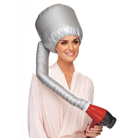 Hair Drying Cap Hair Dryer Diffuser Attachment Silver