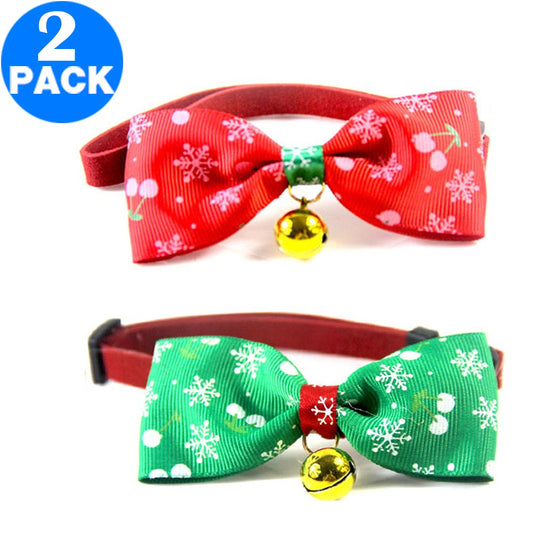 Xmas Pet Bow Tie Christmas Pet Bow Tie Style 1 Style 2