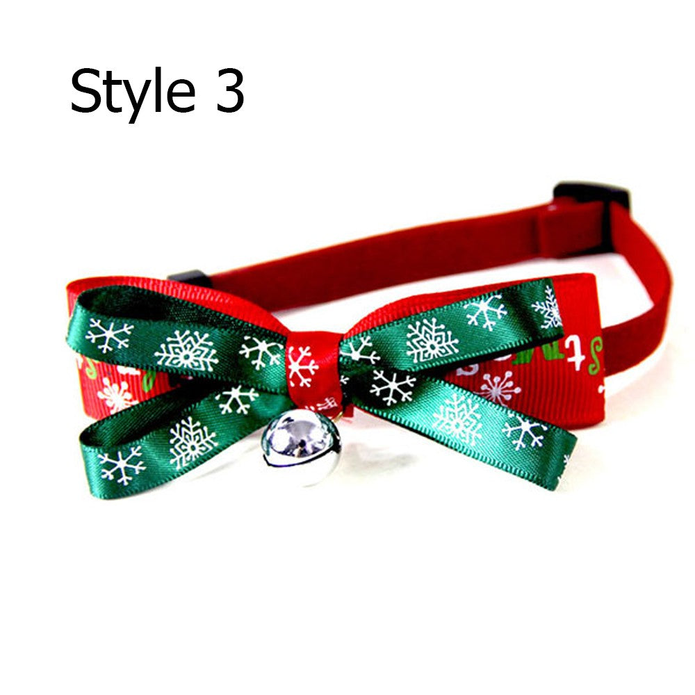 Xmas Pet Bow Tie Christmas Pet Bow Tie Style 3 Style 4