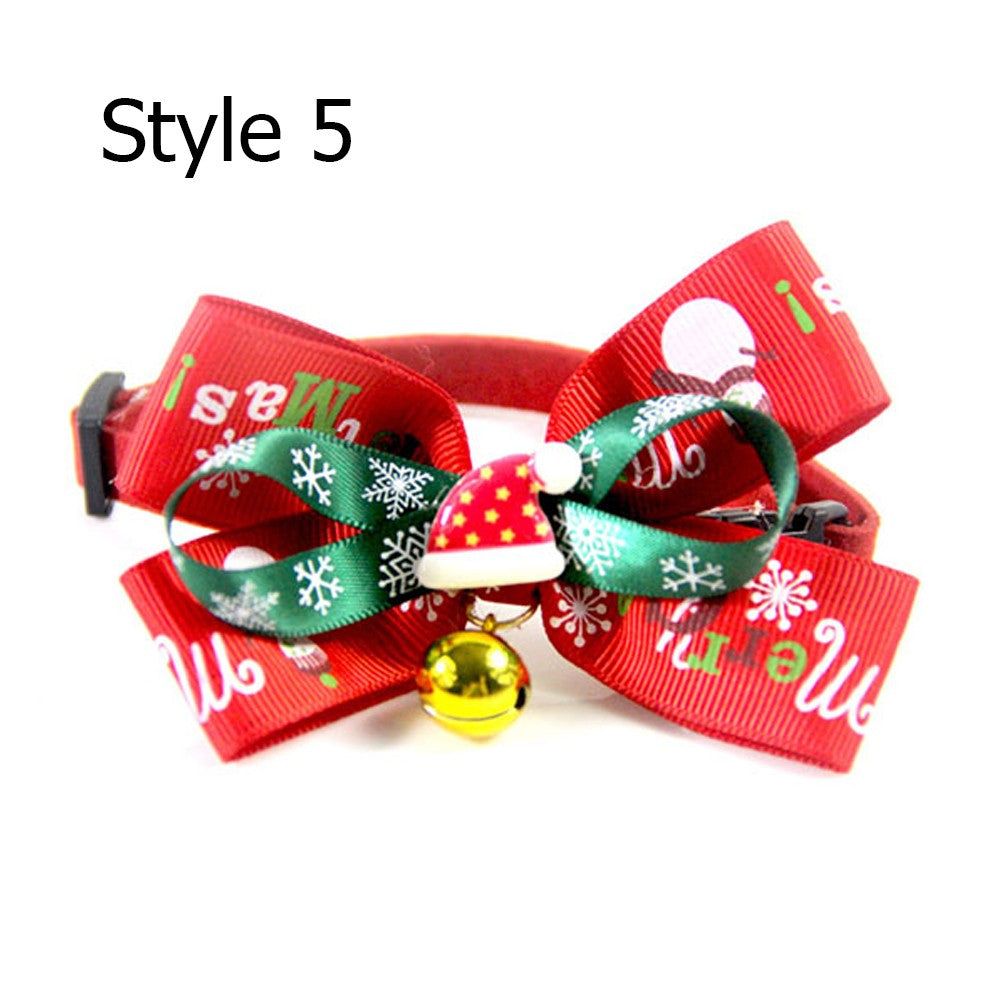 Xmas Pet Bow Tie Christmas Pet Bow Tie Style 5 Style 6