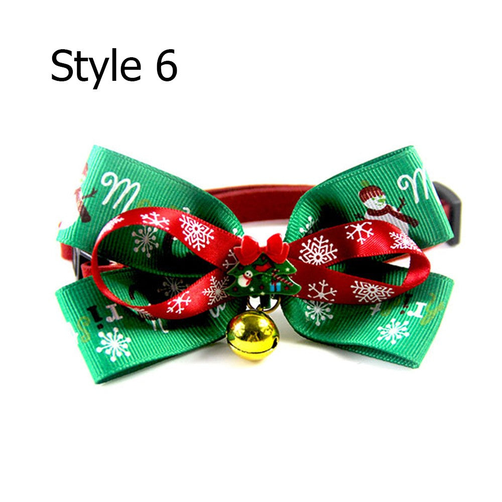 Xmas Pet Bow Tie Christmas Pet Bow Tie Style 5 Style 6