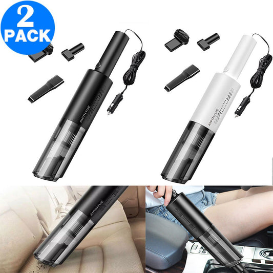 2 X Car Wired Vacuum Cleaner Handheld Cleaning Tool for Car