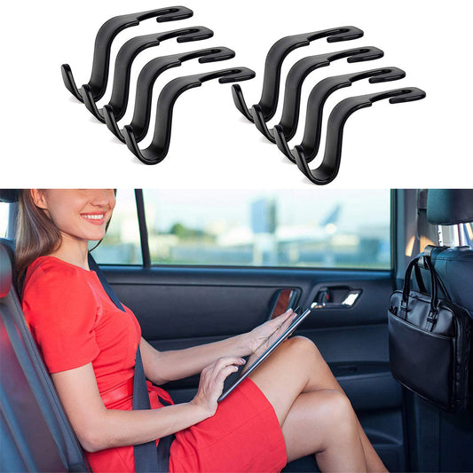 8pcs Car Accessories Seat Headrest Hooks