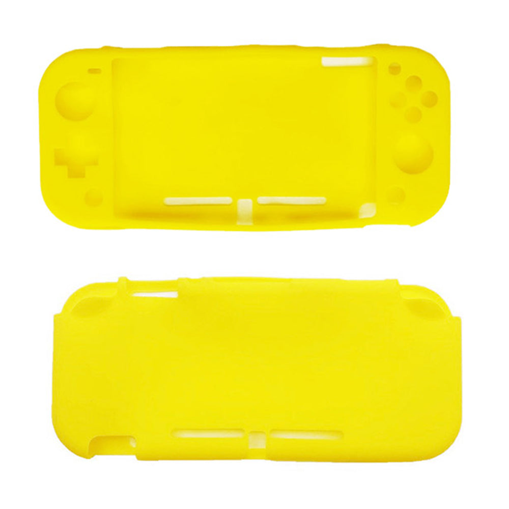 2X Cyan Yellow Silicone Protective Case Compatible with Nintendo Switch Lite