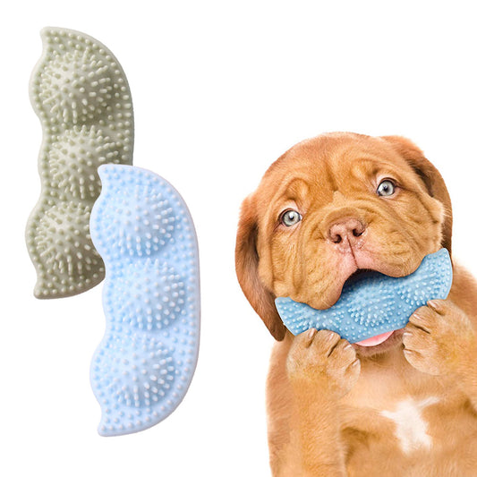 2pcs Toy Pet Teething Chew Toys-Blue and Green