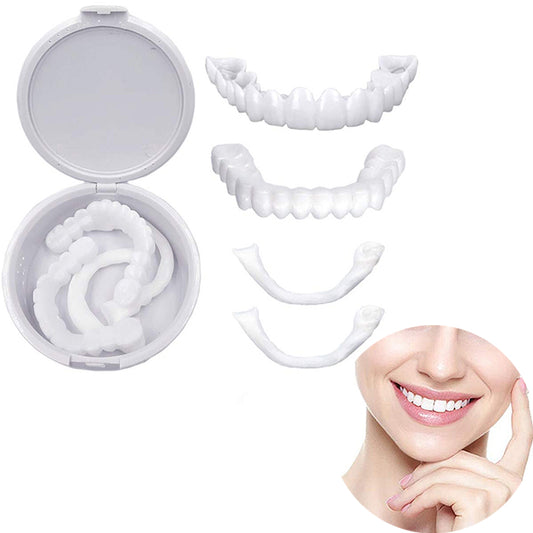 2 Pairs of Smile Fake Teeth Veneer Sixth Version