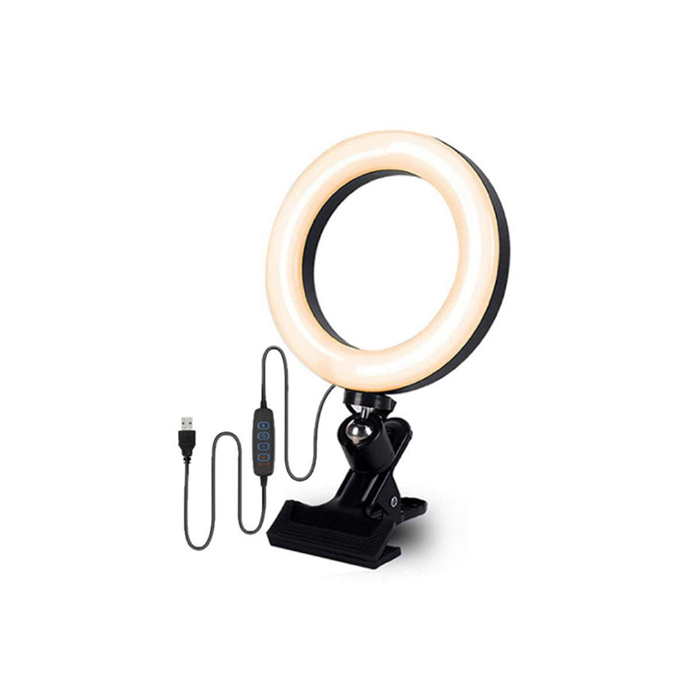 6 Inches Video Conference Lighting Ring Zoom Webcam Lighting