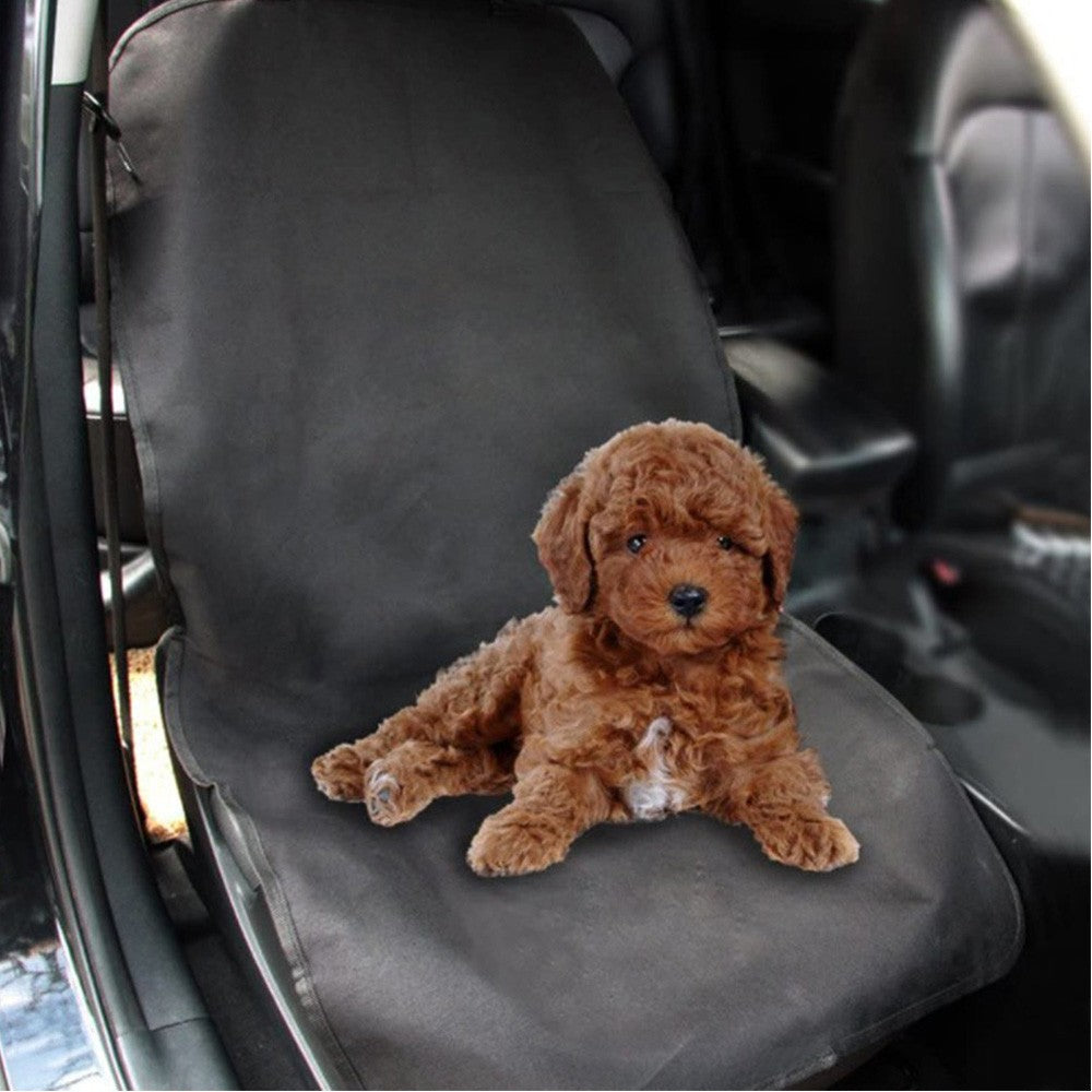 Car Rear Back Seat Cover Mat Pet Dog Mat Puppy Travel Pad Protector Black