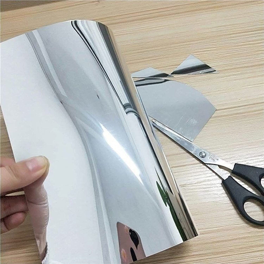 50x150cm Self Adhesive Non Glass Mirror Stickers Mirror Sheets