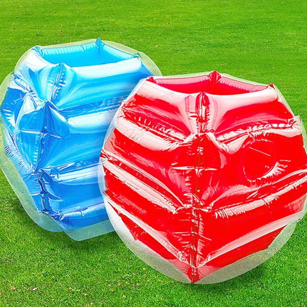 2 X Inflatable Body Bumper Bubbles Ball Wearable Outdoor Kids Toy