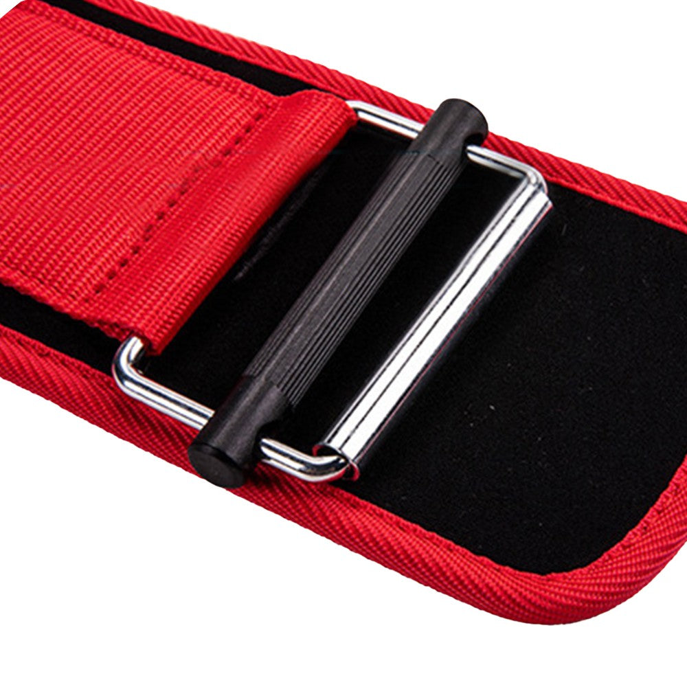 80cm Self Locking Weight Lifting Belt Fitness Support Belt Training Belt Red