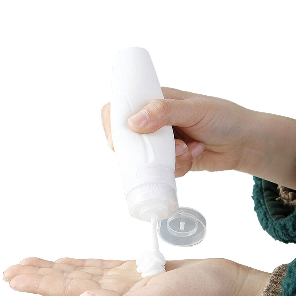 14Pcs Silicone Leakproof Travel Bottles Set for Toiletries Shampoo Lotion Dispensing Bottle