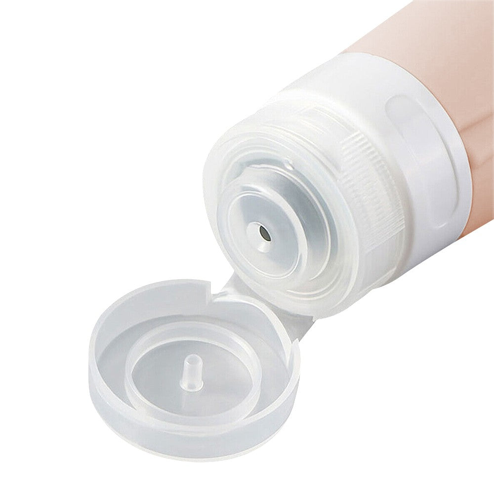 14Pcs Silicone Leakproof Travel Bottles Set for Toiletries Shampoo Lotion Dispensing Bottle