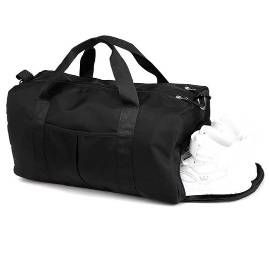 Portable Duffel Bag Travel Bag Black