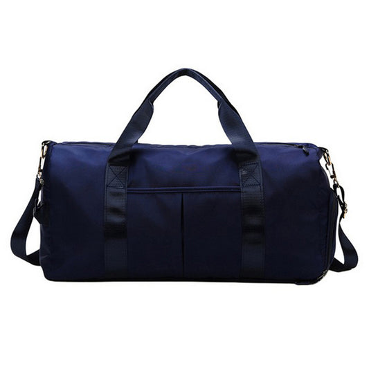 Portable Duffel Bag Travel Bag Navy Blue