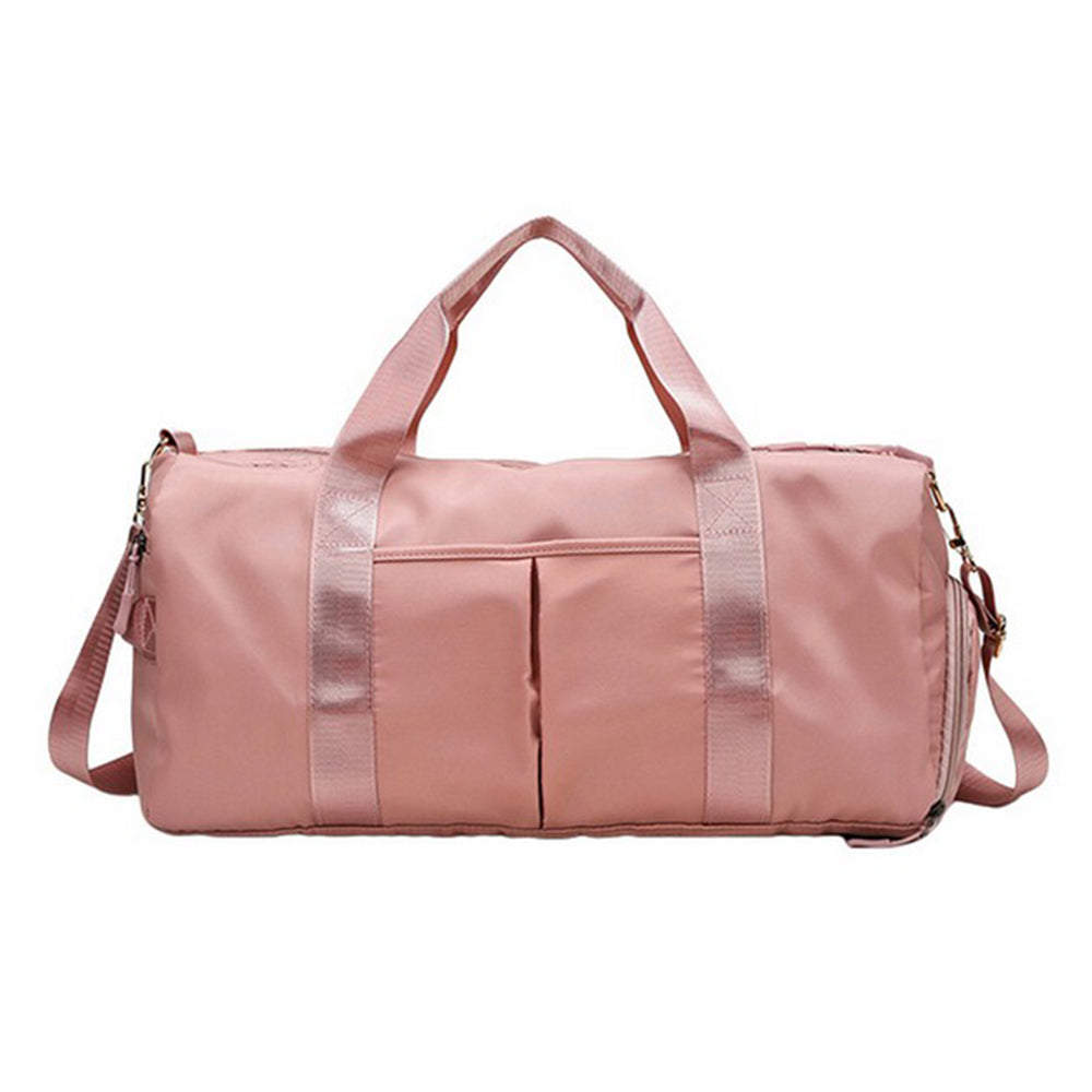 Portable Duffel Bag Travel Bag Pink