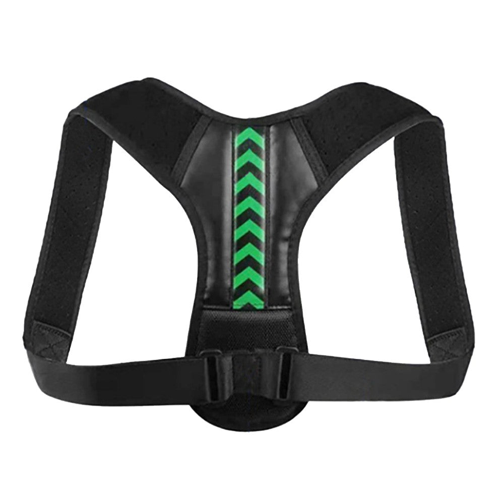 Adjustable Back Posture Corrector M Green Back Support Belt Lumbar Back Brace